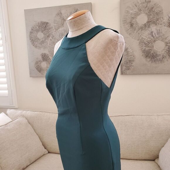 Bardot Elsy Open Back Midi Dress size Small in Green - Picture 5 of 12
